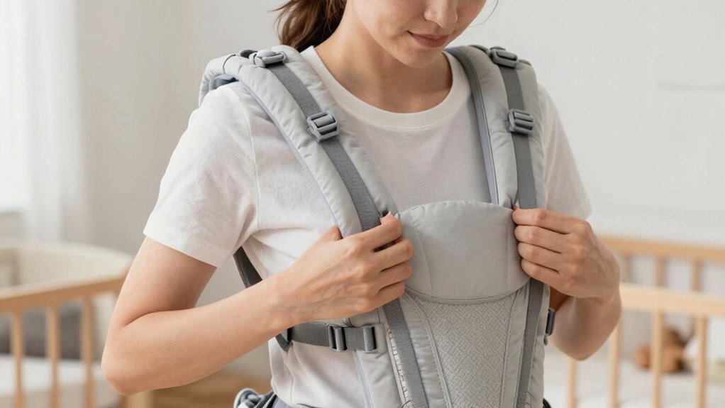 adjust carrier for optimal support