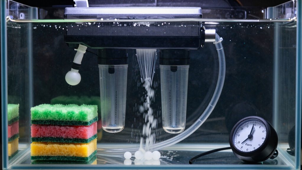 adjust flow rate for tank