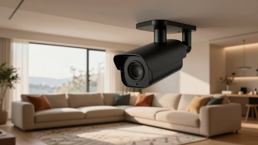 adjust indoor camera privacy settings