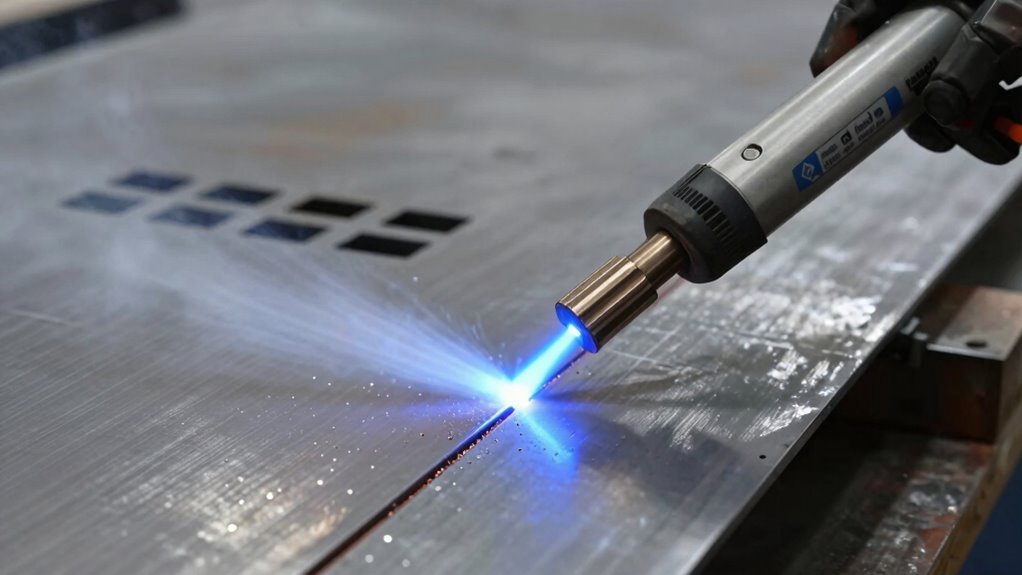 adjust power for material