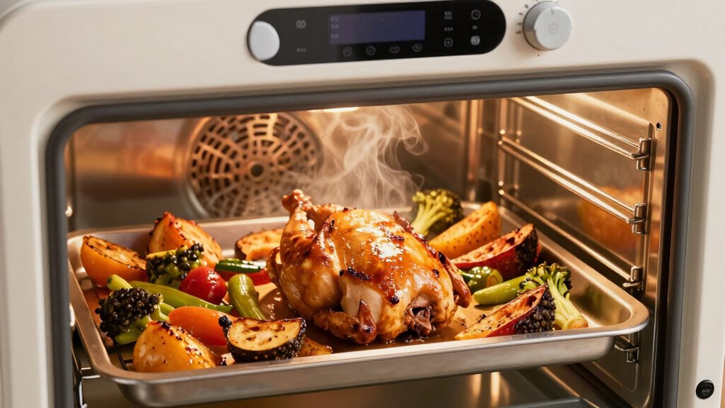 adjust temperatures and seasonings