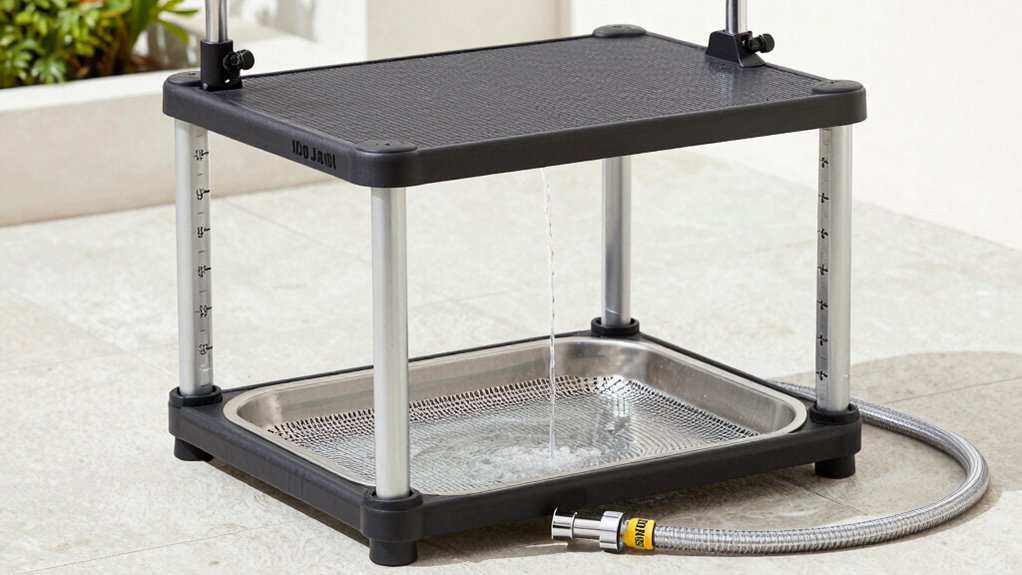 adjust water height secure