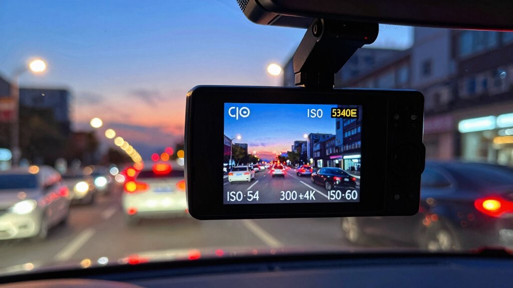 adjust white balance iso