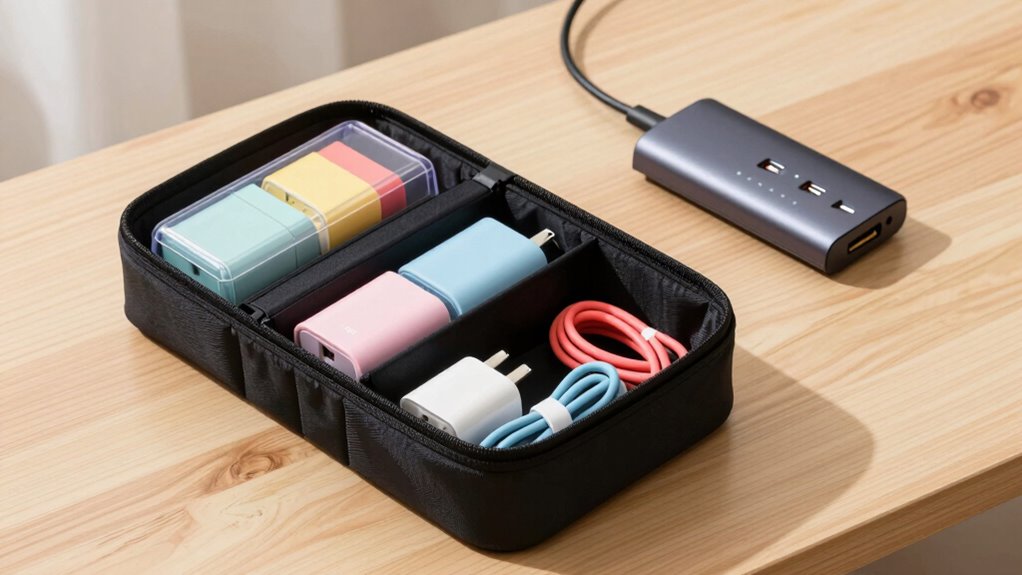 affordable travel device organizers