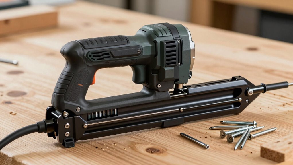 assessing nail gun ergonomics