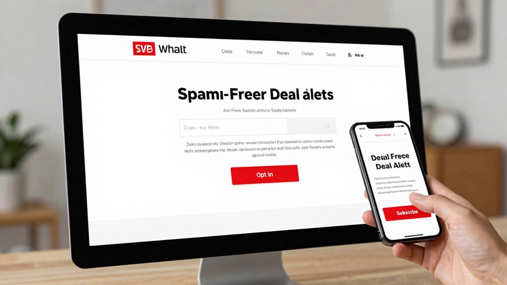 avoid deal newsletter overload