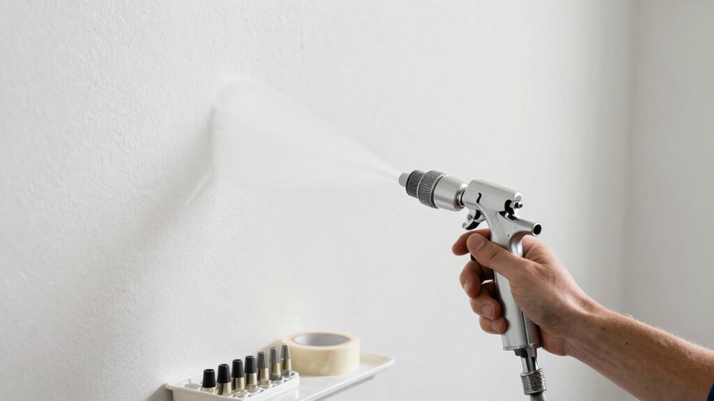 avoid overspray and uneven coverage