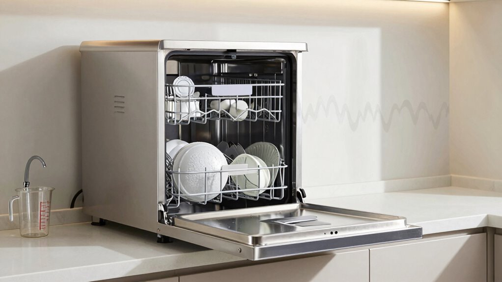 balance noise and water efficiency