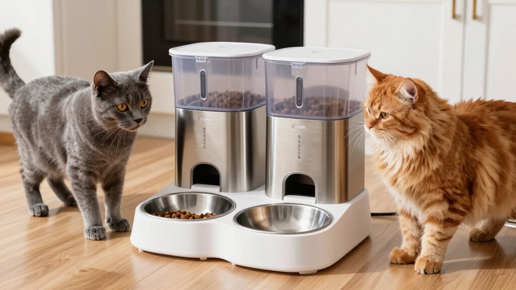 balanced feeding schedules and portions