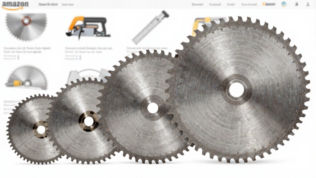 blade size and cutting capacity