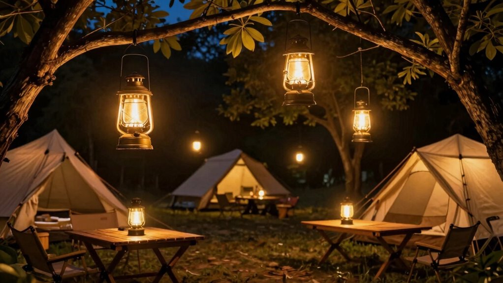 bright energy efficient camping lanterns