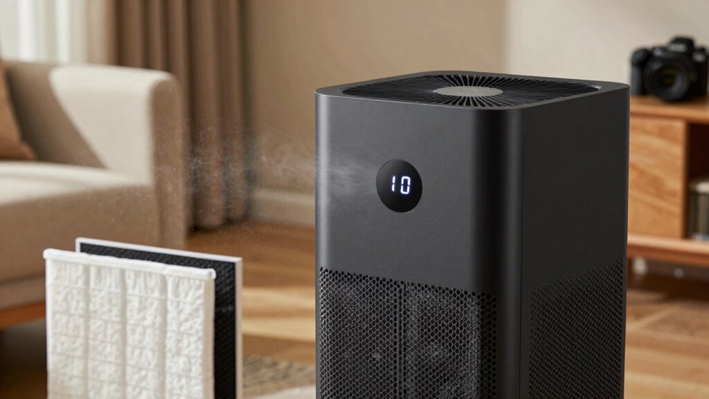 carbon weight and filter changes