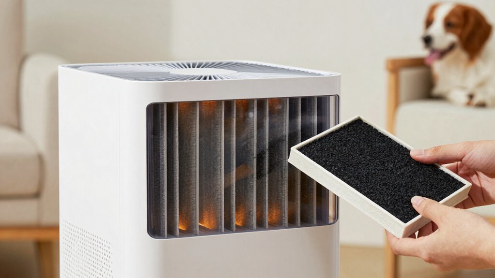 carbon weight improves odor absorption