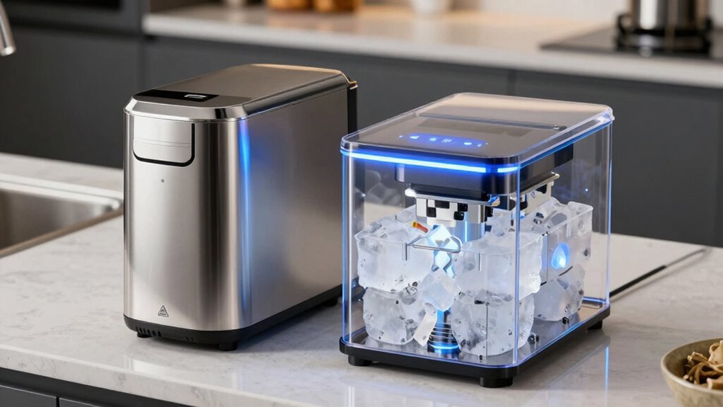 check ice maker components