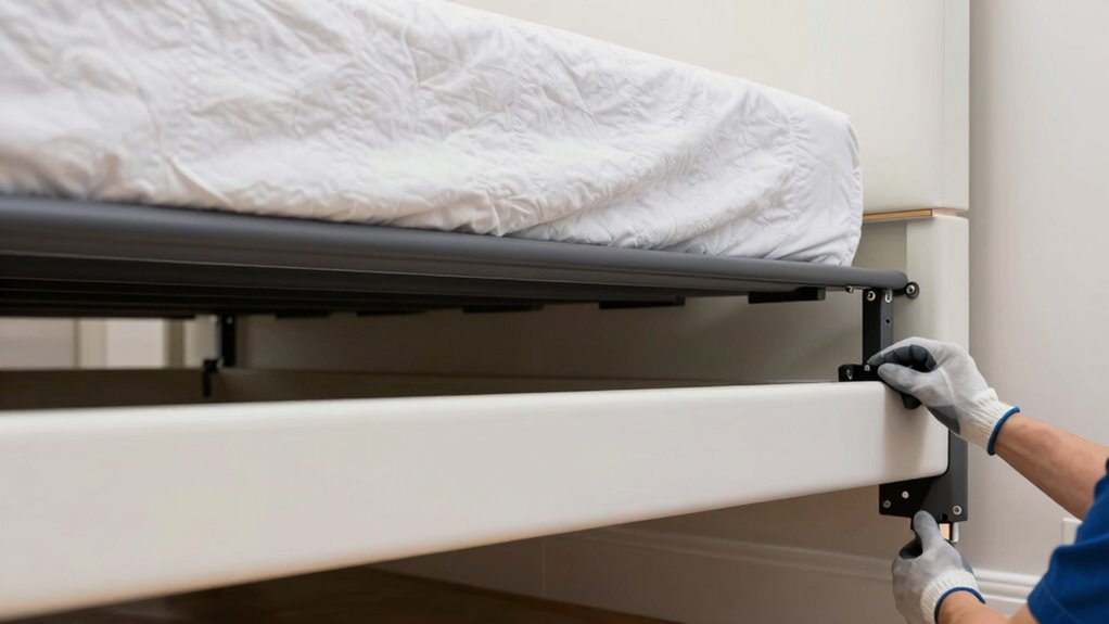 check wall mount stability