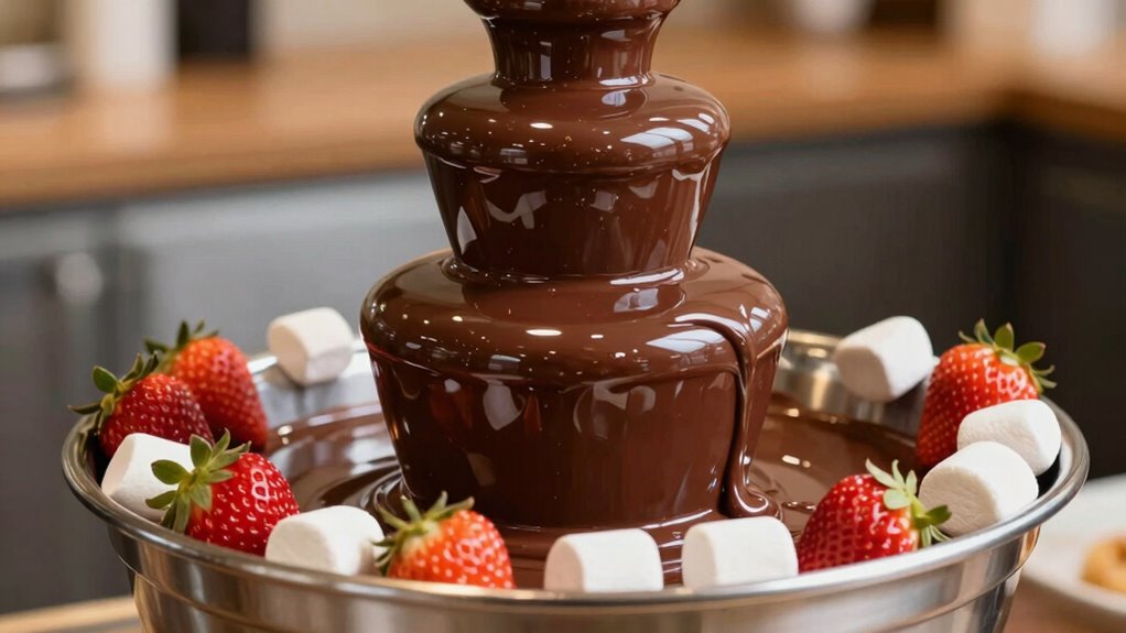 chocolate fountain selection considerations