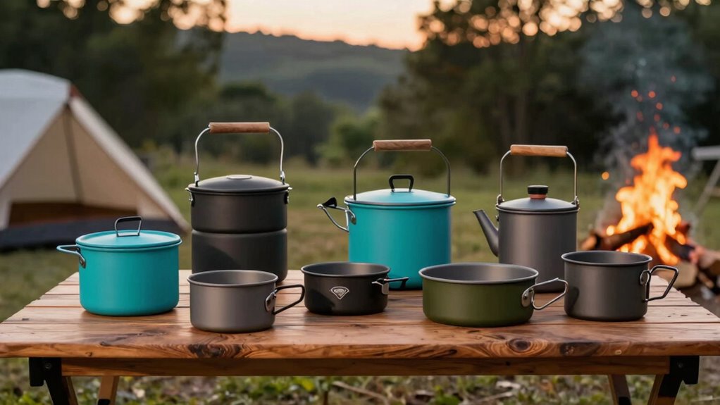 choose appropriate camping cookware