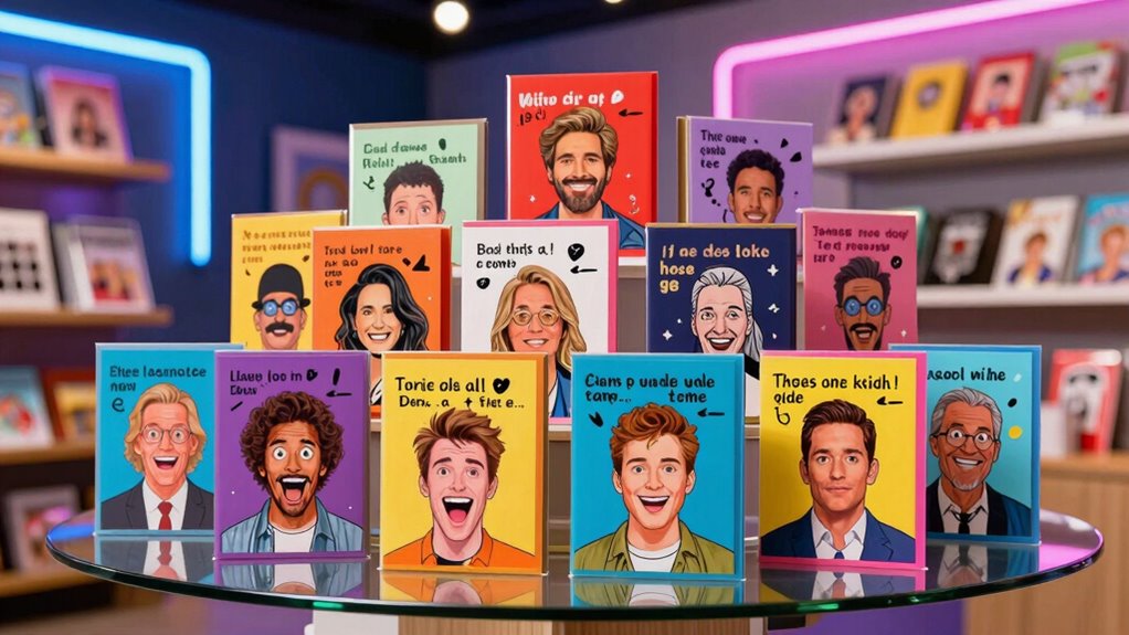 choose humorous relevant unique