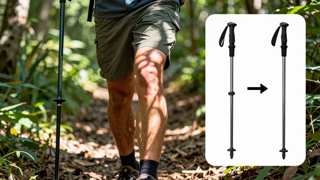 choose lightweight comfortable poles