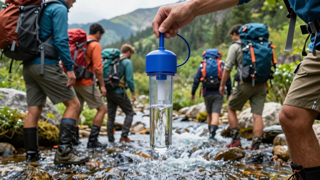 choose suitable backpacking water filter