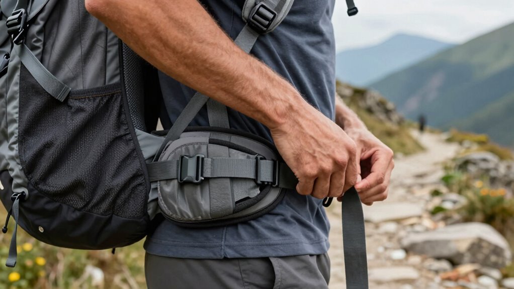 choose supportive adjustable hip belt