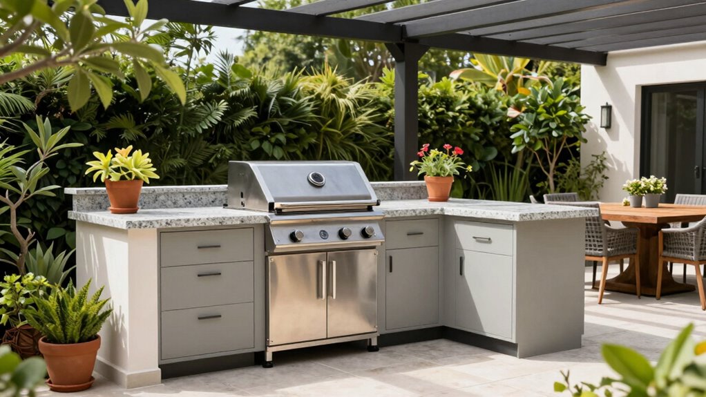 choosing durable spacious grill islands