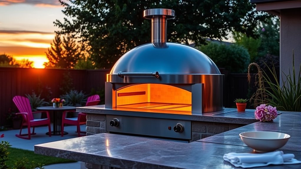 choosing efficient backyard pizza ovens