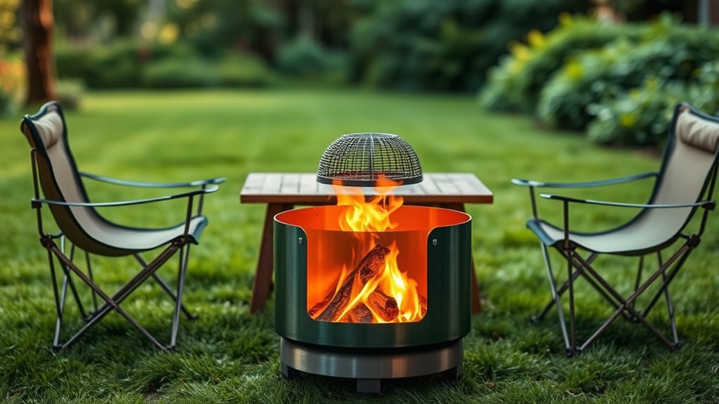 choosing portable smokeless fire pits