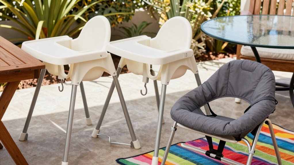 choosing safe portable high chairs