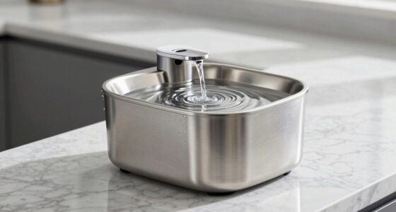 clean slime free cat fountains