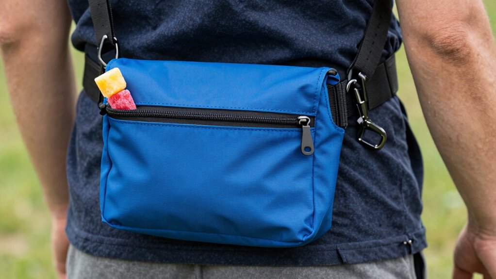 comfortable ergonomic treat pouch