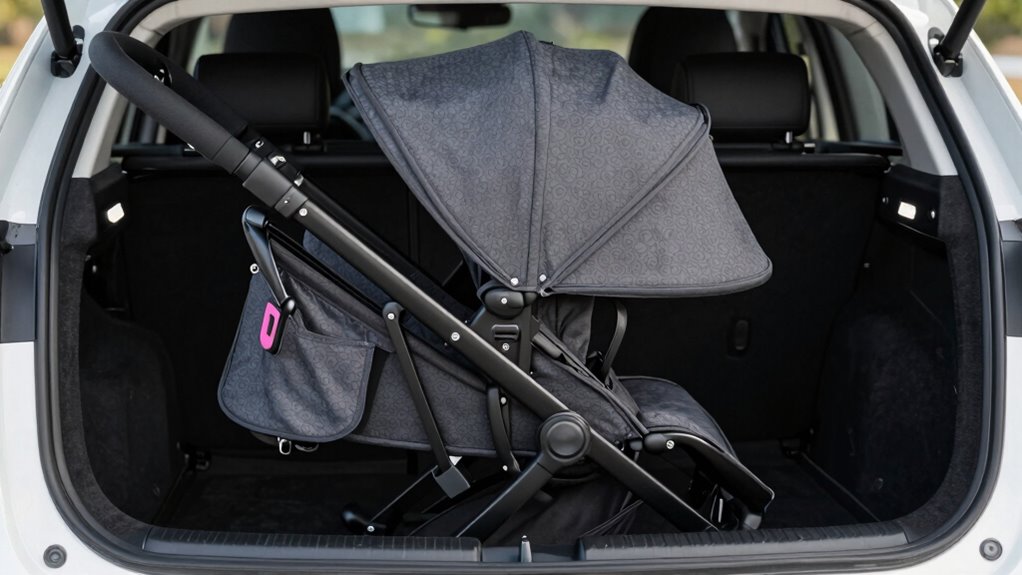 compact fast folding strollers