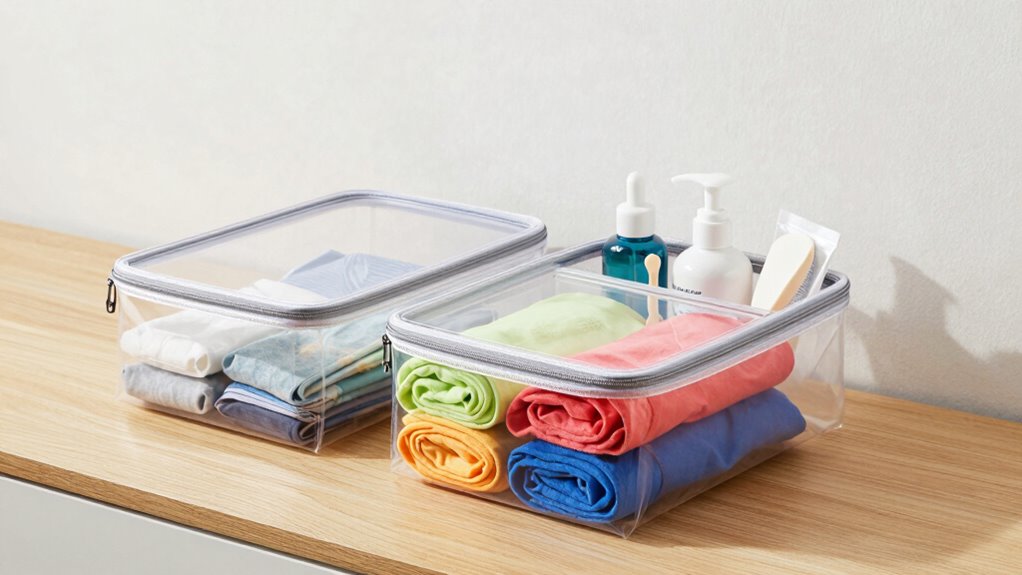 compact secure travel organizers