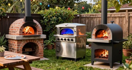 comparing backyard pizza ovens