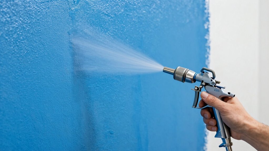 consistent spray smooth finish