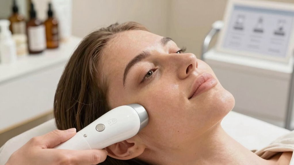 controlled heat stimulates collagen