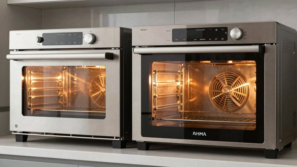 convection enhances even cooking