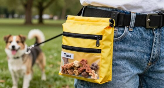 convenient dog training pouches