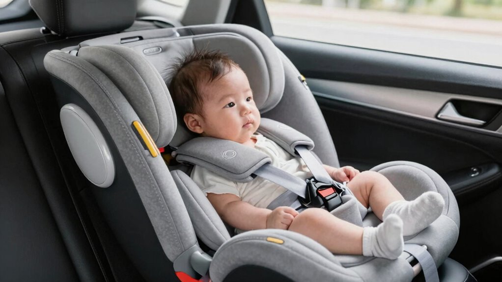 convertible car seat features