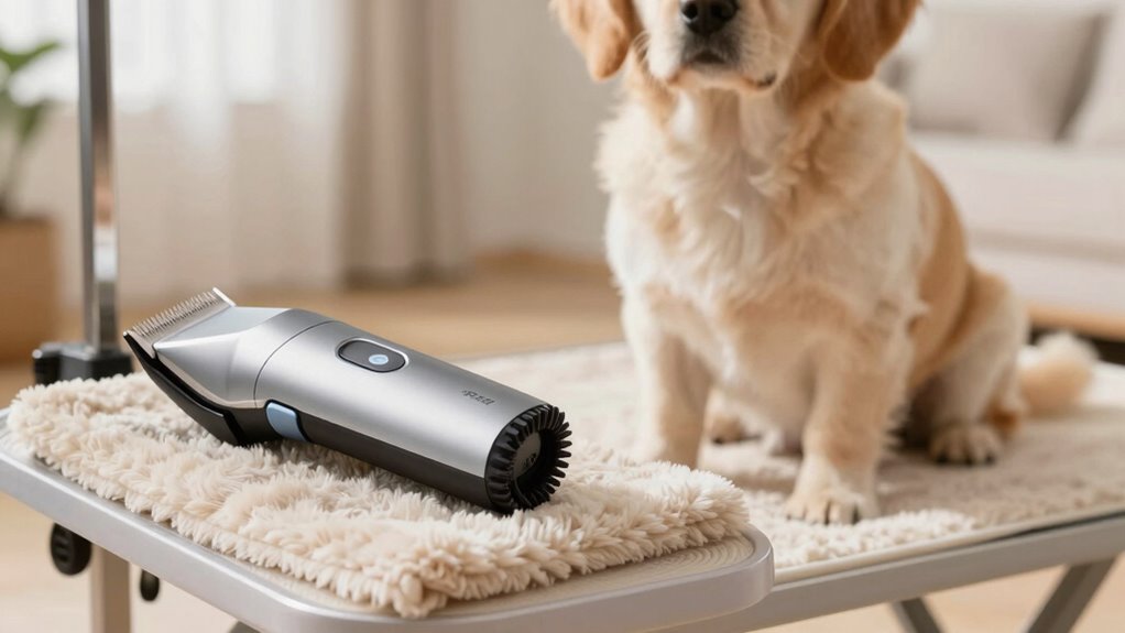 create calm grooming environment