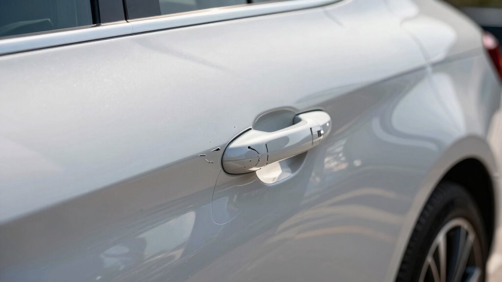 damaged metal cannot be repaired