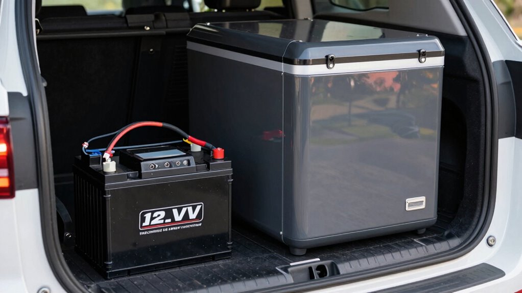 dedicated battery prevents drain