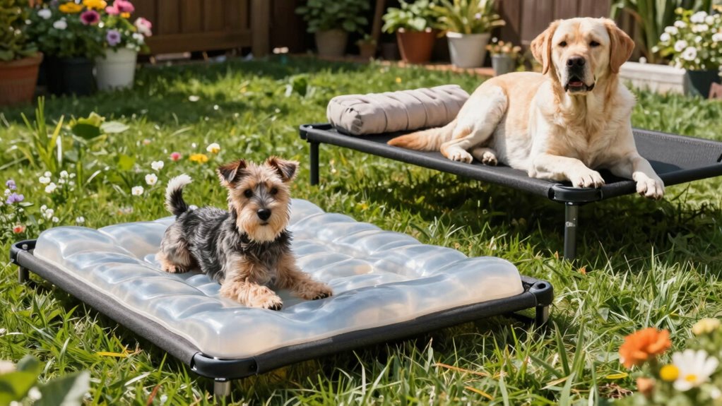 dog size breed cooling features