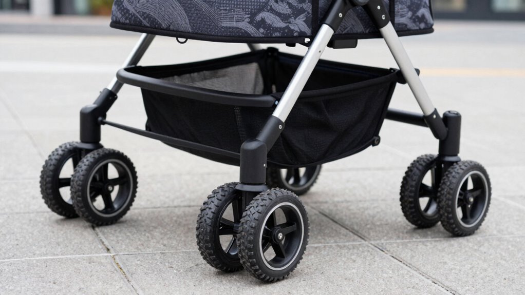 durable maneuverable wheel features