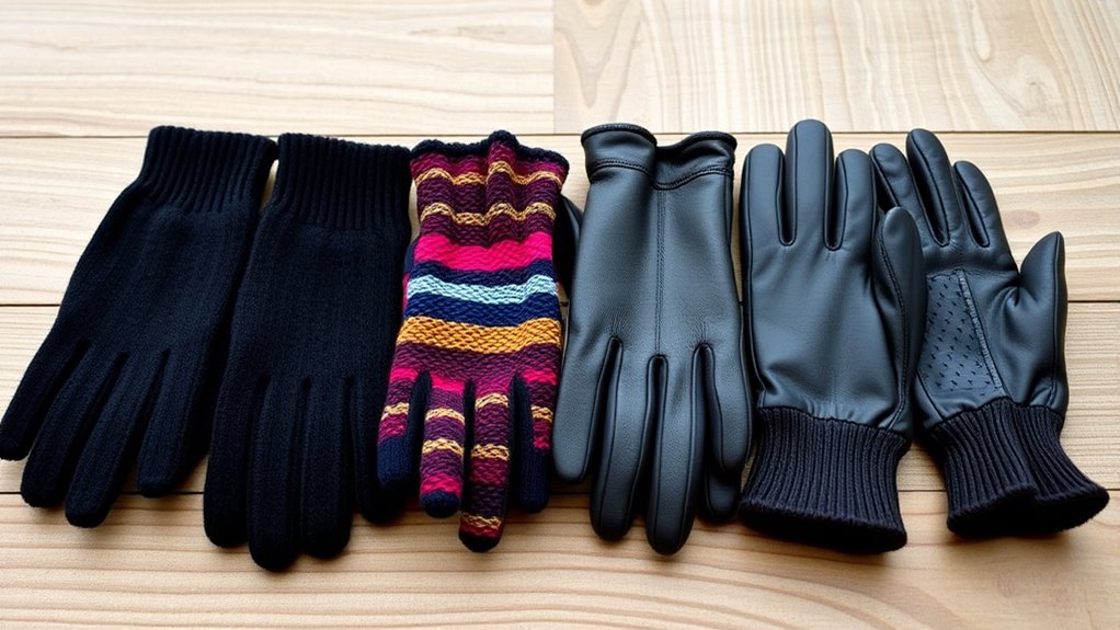 durable responsive warm gloves