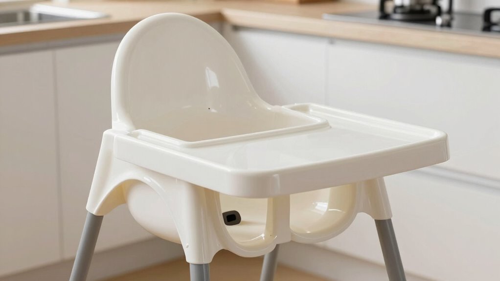 easy to clean crumb resistant surfaces