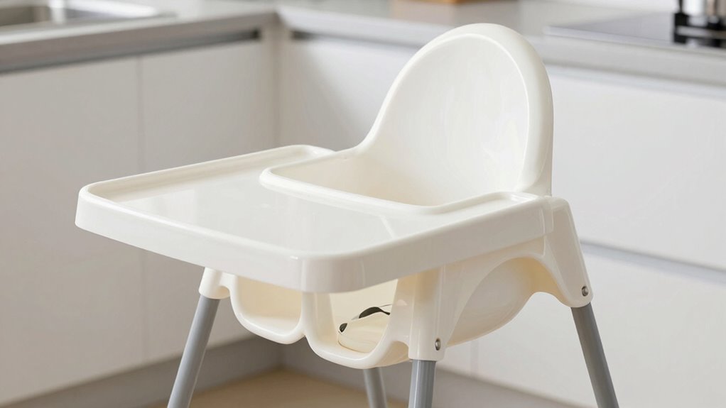 easy to clean spill resistant design