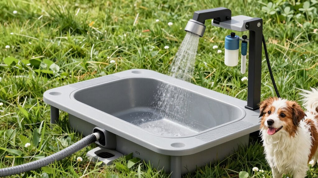 effective drainage for pet grooming