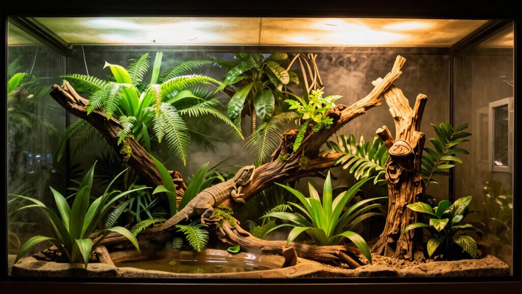 effective reptile enclosure heating