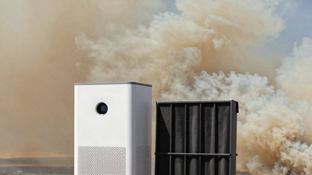effective wildfire smoke filtration